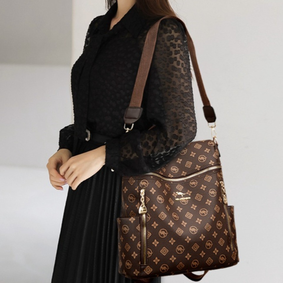 Genuine Brand Women's Soft Lea - Leather Work Backpack review and price