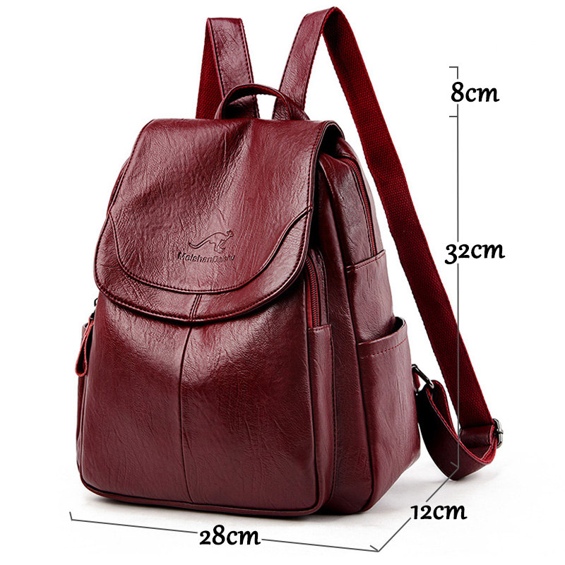 Vintage Soft Leather Backpack  - Leather Work Backpack review and price