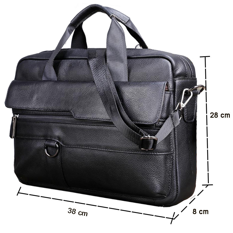 Large Men's Genuine Leather Ha - Leather Work Bag Mens review and price