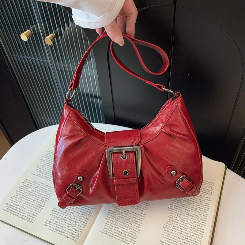 Y2K Retro Pleated Leather Shou - Leatherwork Workshop review and price