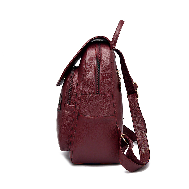 2026 NEW Women High Quality Le - Leather Work Backpack review and price