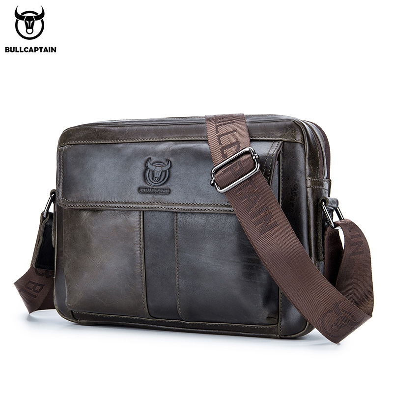 BULLCAPTAIN Genuine Leather Me - Leather Work Bag Mens review and price