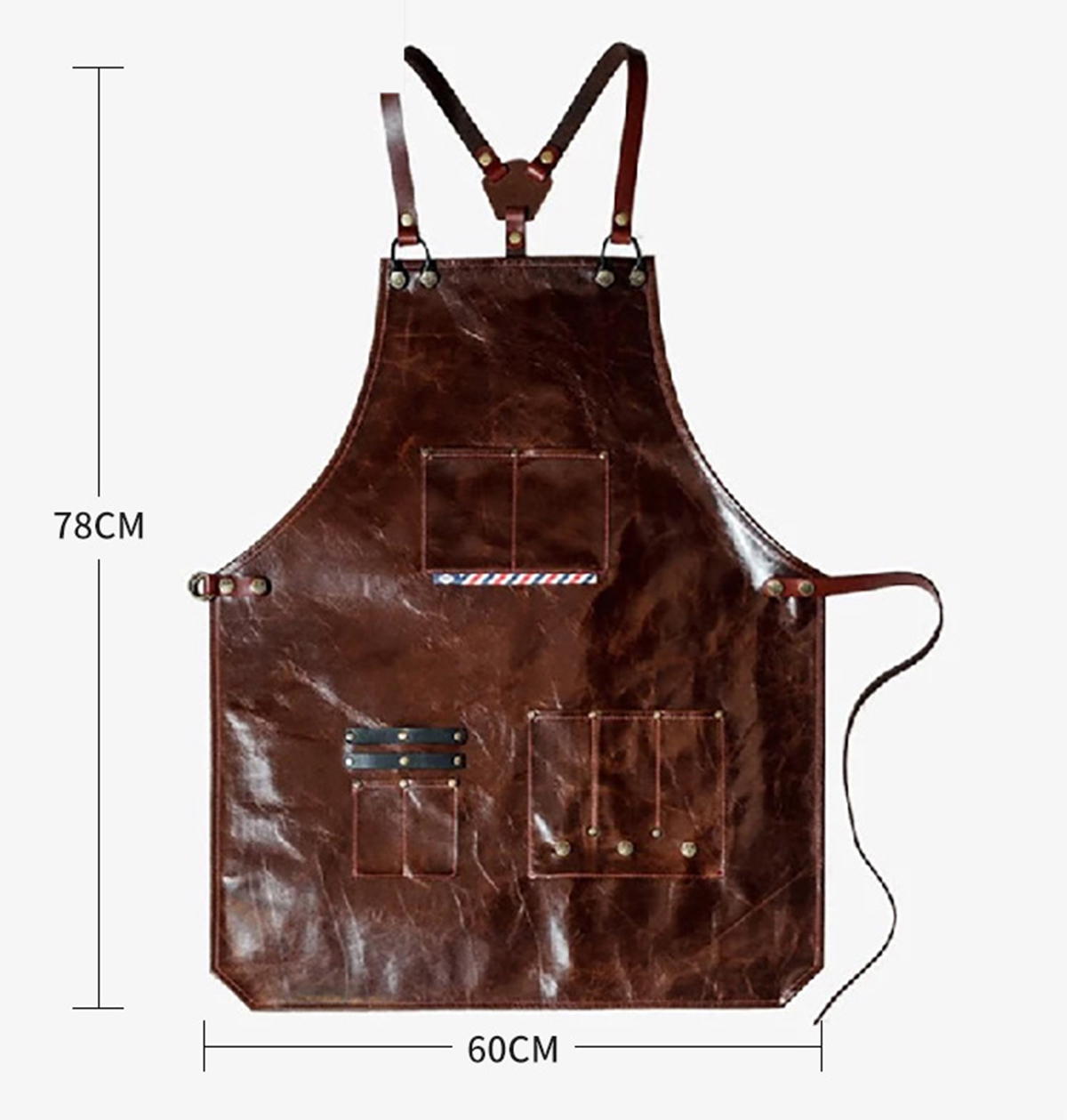 Men's Leather Work Apron with  - Leatherwork Workshop review and price
