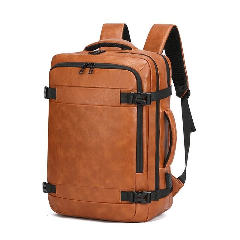 2027 NEW  Men Backpack PU Leat - Leather Work Backpack review and price