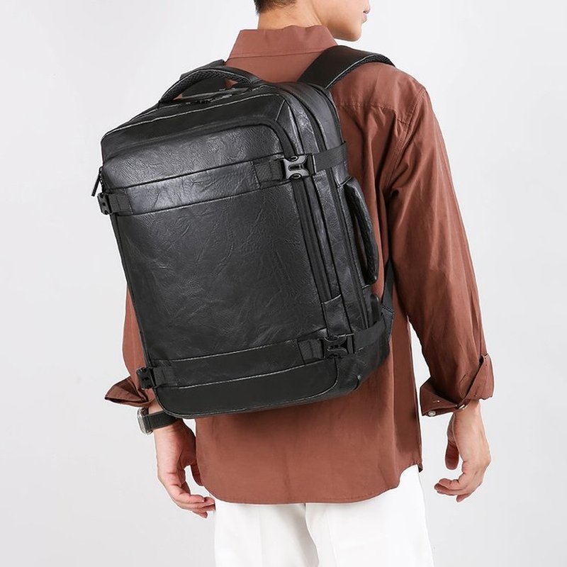 2027 NEW  Men Backpack PU Leat - Leather Work Backpack review and price