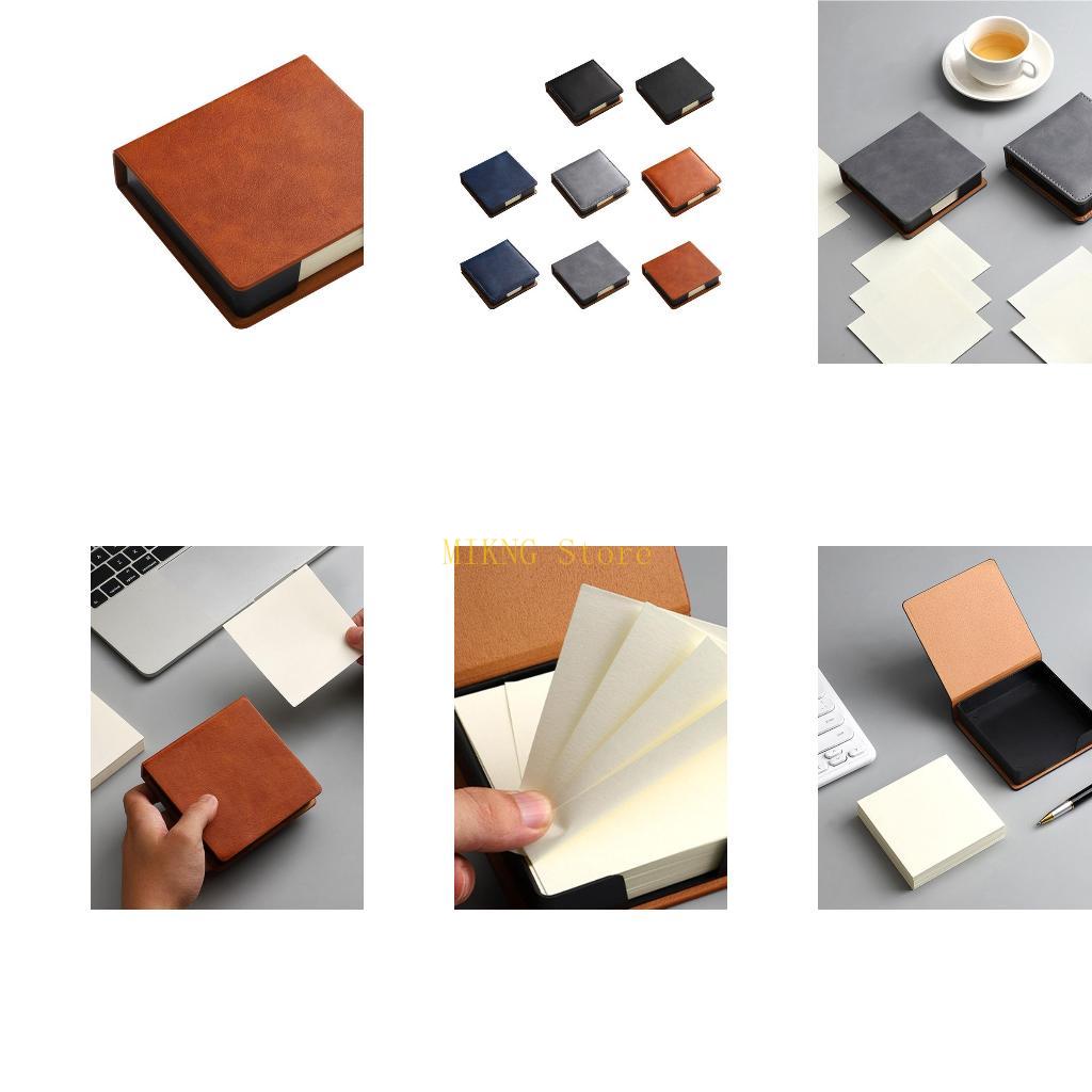 Fashion Sticky Note Box Leathe - Leatherworker Name review and price