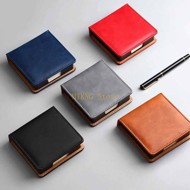 Fashion Sticky Note Box Leathe - Leatherworker Name review and price