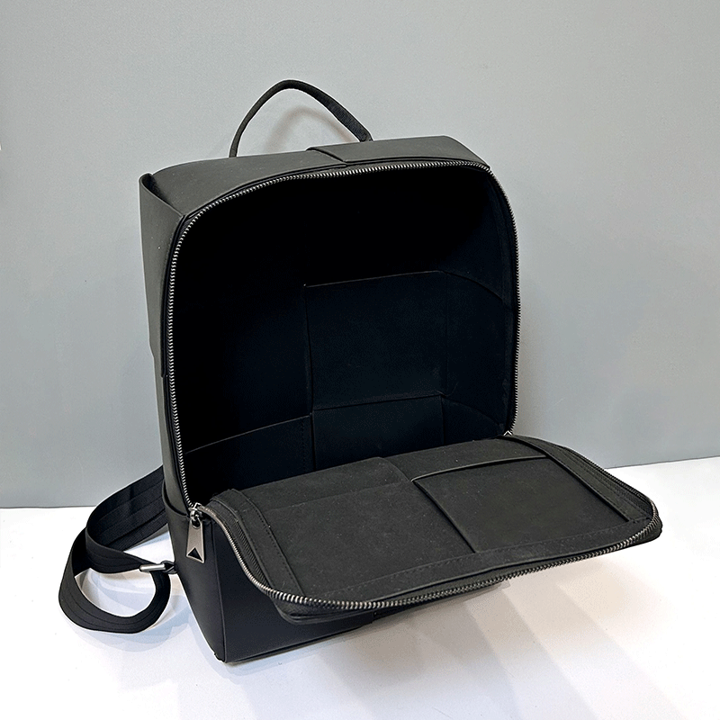 Fashionable Large Capacity Lea - Leather Work Backpack review and price