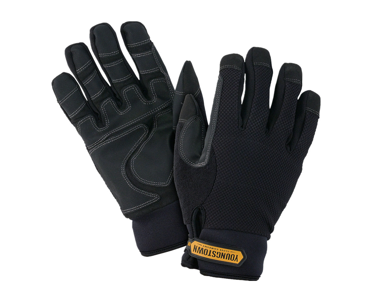 100% Waterproof, Windproof, We - Leather Work Winter Gloves review and price