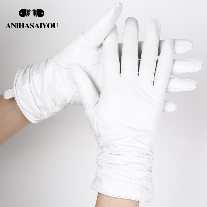 Fashion Comfort White Gloves H - Leather Work Winter Gloves review and price