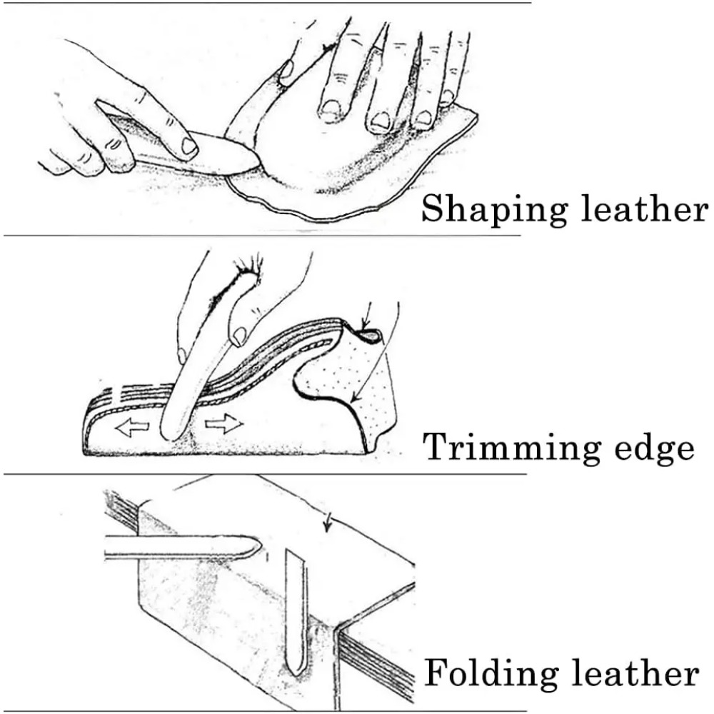 Leather Craft Edge Burnishing  - Leatherwork Craft review and price