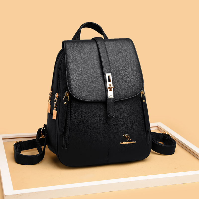 Luxury Women Leather Backpacks - Leather Work Backpack review and price