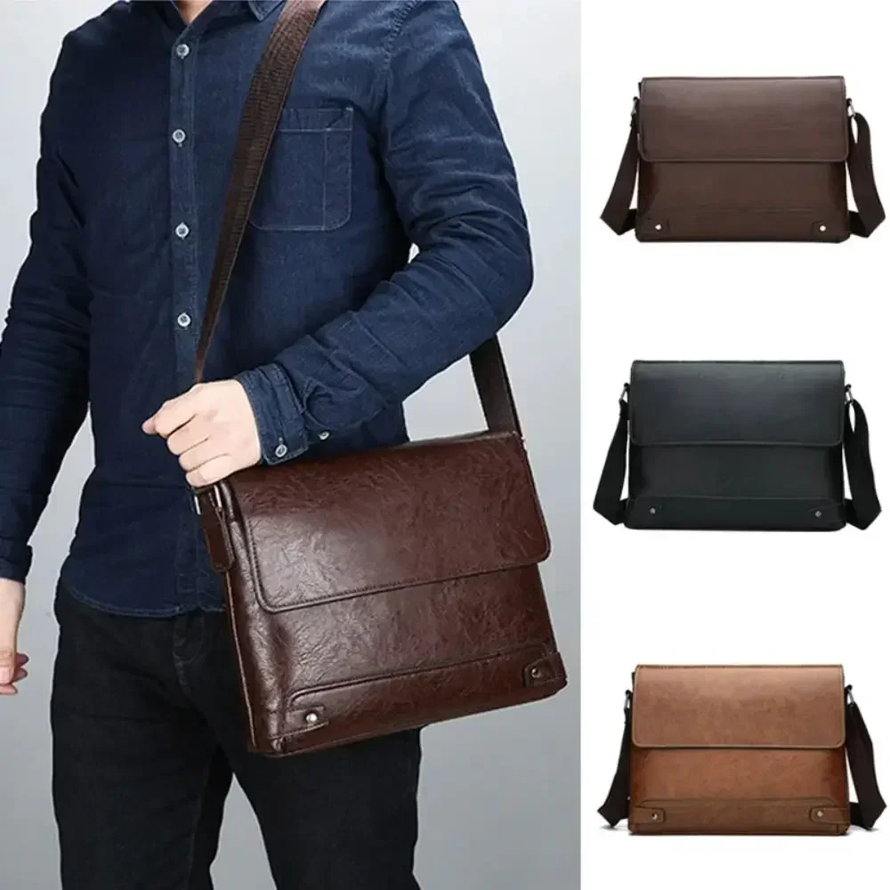Briefcase For Men PU Leather T - Leather Work Bag Mens review and price