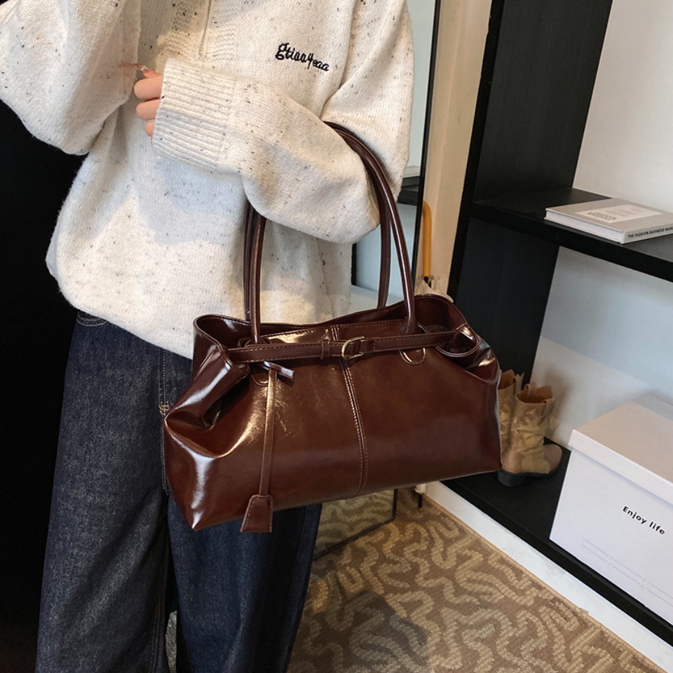Winter Oil PU Leather Hobo Han - Leatherwork Workshop review and price