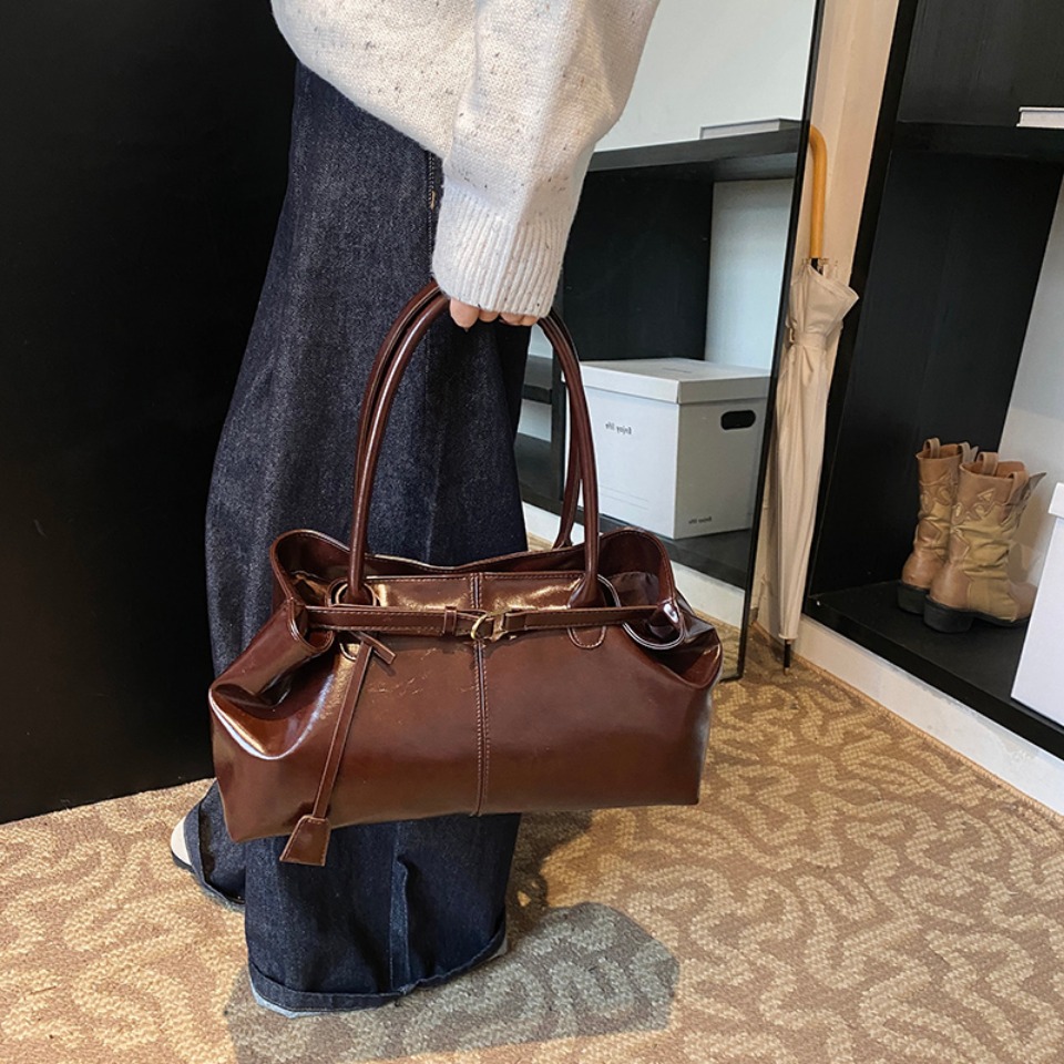 Winter Oil PU Leather Hobo Han - Leatherwork Workshop review and price