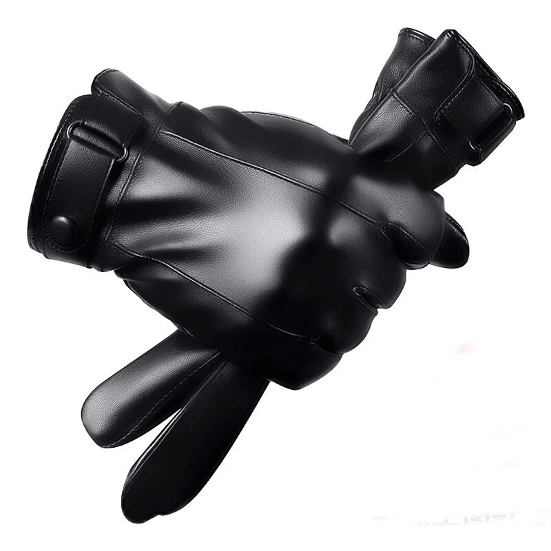 Winter Cycling Gloves Men's Mo - Leather Work Winter Gloves review and price