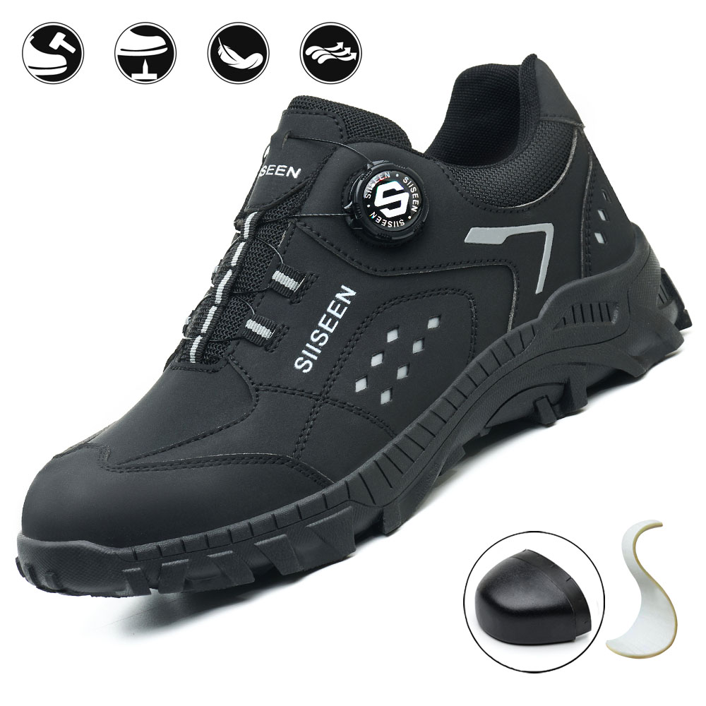 Men's Steel Head Safety Shoes  - Leatherwork Workshop review and price