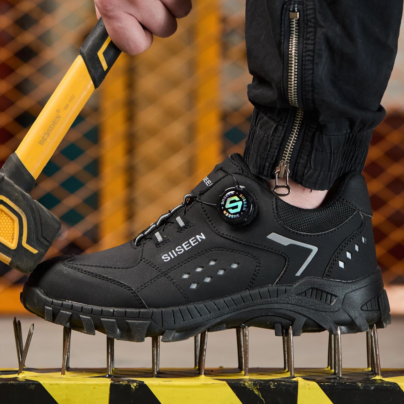 Men's Steel Head Safety Shoes  - Leatherwork Workshop review and price