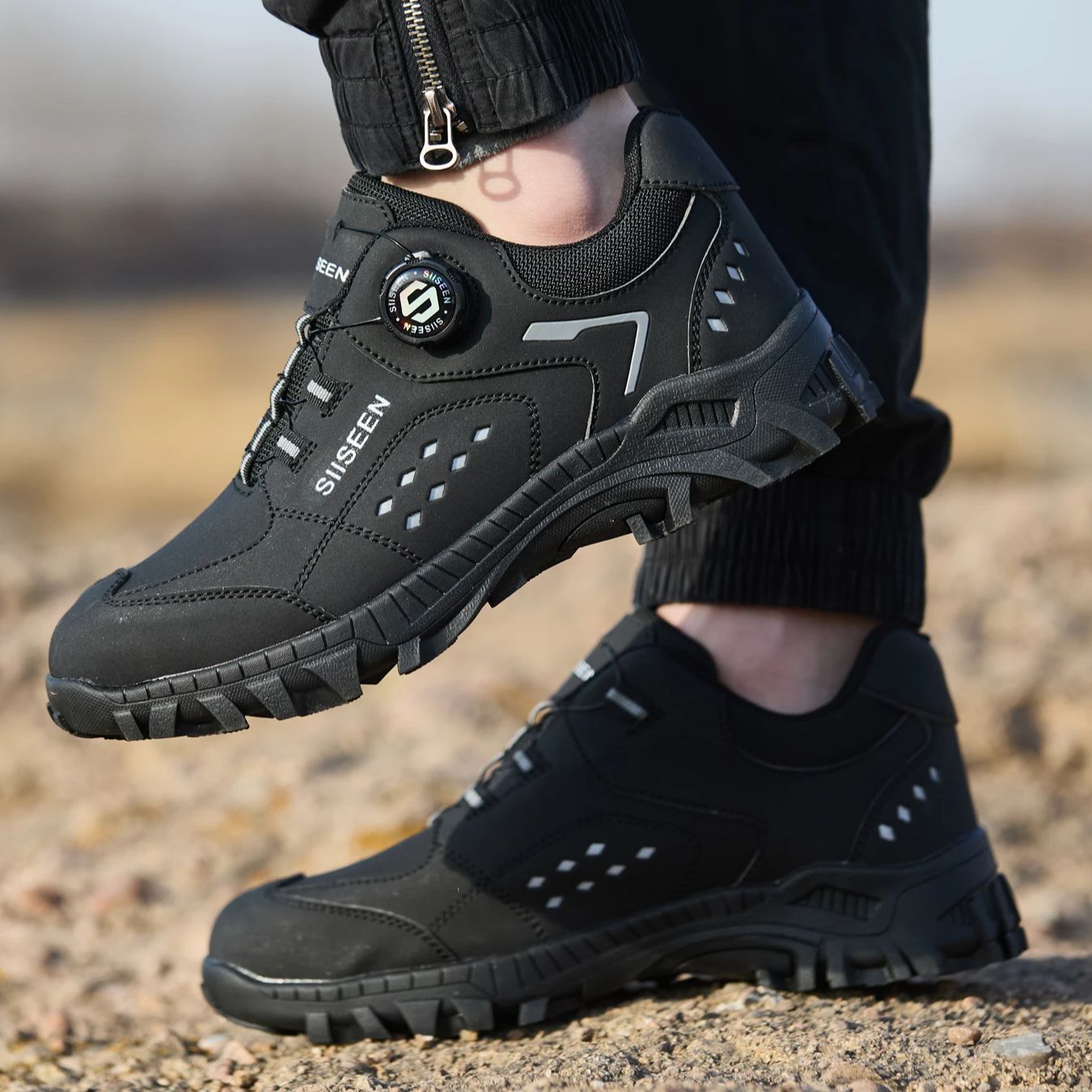Men's Steel Head Safety Shoes  - Leatherwork Workshop review and price