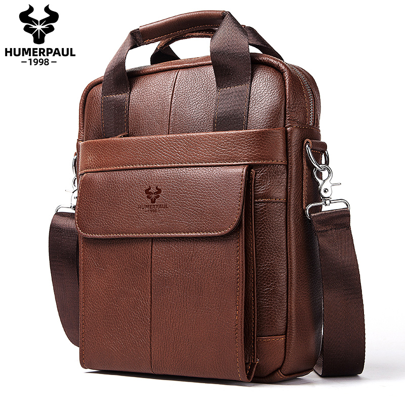 Durable Genuine Leather Bags f - Leather Work Bag Mens review and price